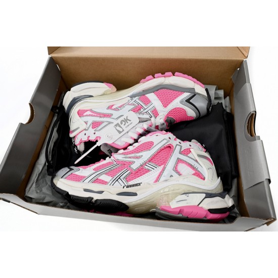 Balenciaga Runner Sneaker WMNS White Fluo Pink