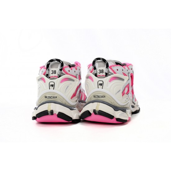 Balenciaga Runner Sneaker WMNS White Fluo Pink