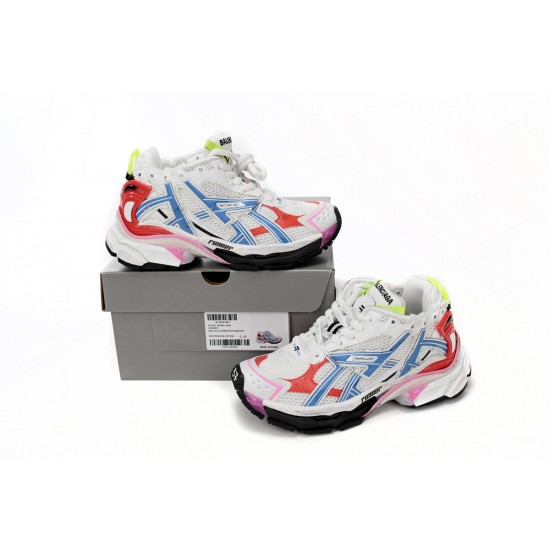 Balenciaga Runner Sneaker WMNS White Blue Pink Red