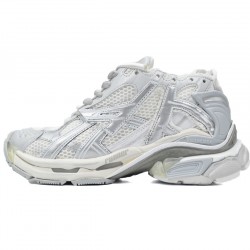 Balenciaga Runner Sneaker White Silver