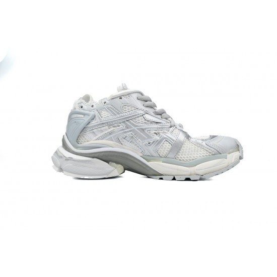 Balenciaga Runner Sneaker White Silver