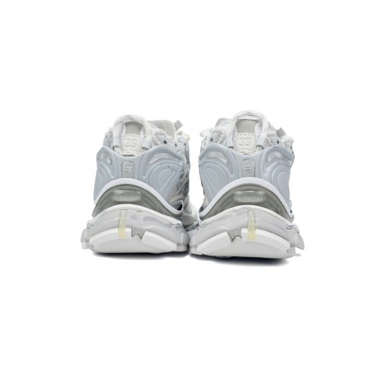 Balenciaga Runner Sneaker White Silver