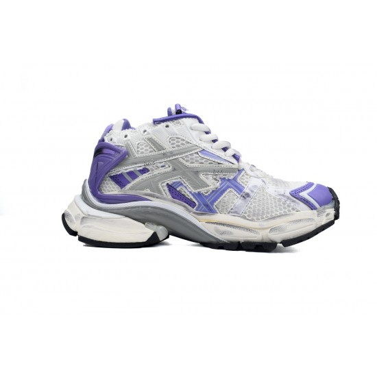 Balenciaga Runner Sneaker White Purple