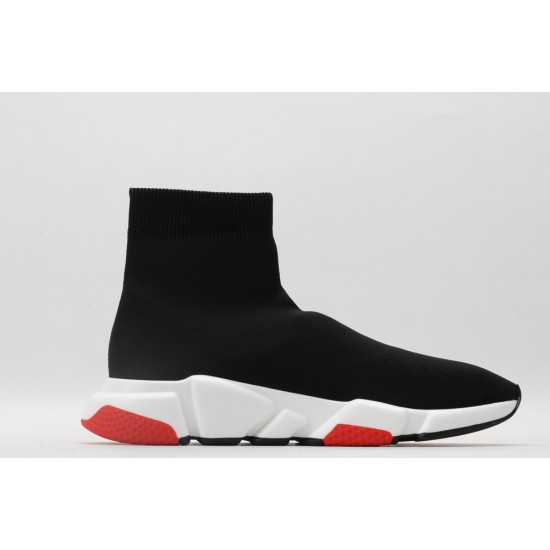 Balenciaga Speed Sneaker 'Black Red' 587286W17211019