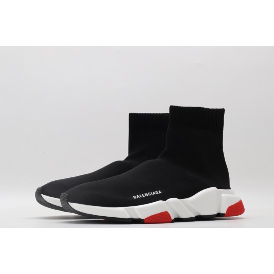 Balenciaga Speed Sneaker 'Black Red' 587286W17211019