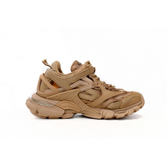 Balenciaga Track.2 Trainer Wheat