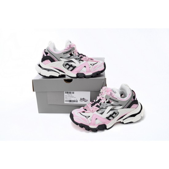 Balenciaga Track.2 Sneaker White Pink Grey