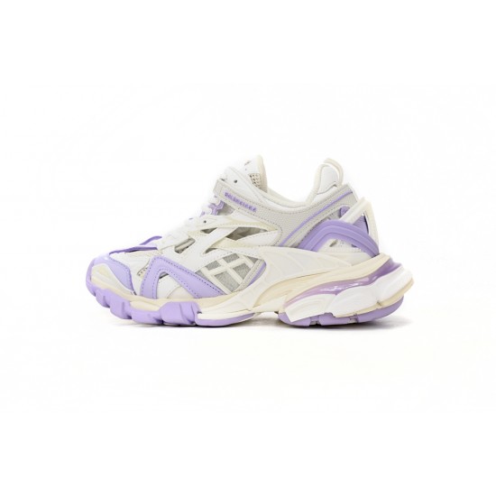 Balenciaga Track.2 Sneaker White Purple