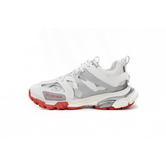 Balenciaga Track Sneaker White Grey Red