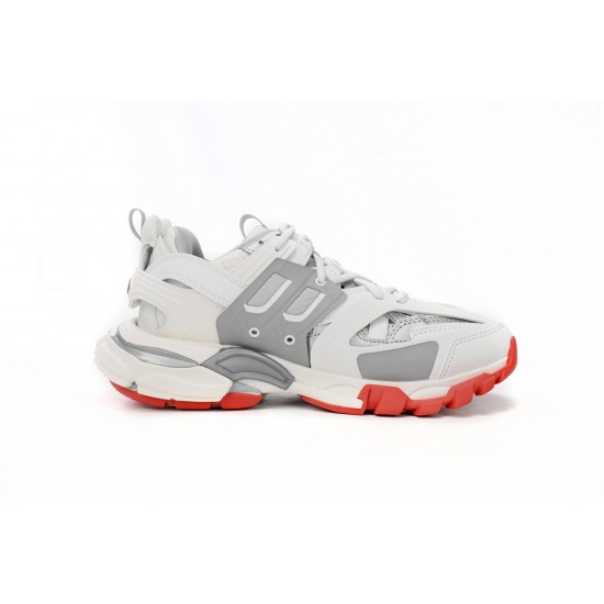 Balenciaga Track Sneaker White Grey Red