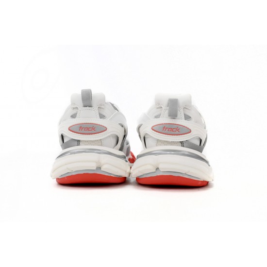 Balenciaga Track Sneaker White Grey Red