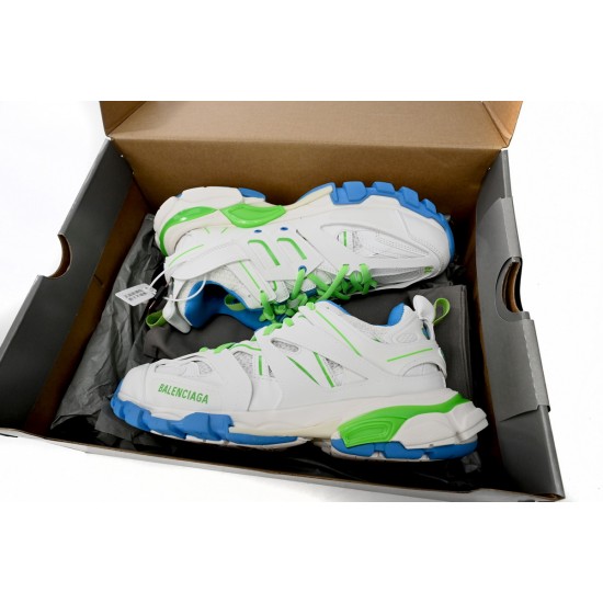 Balenciaga Track Sneaker White Volt Blue