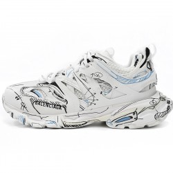 Balenciaga Track Sneaker White Multicolor