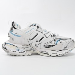 Balenciaga Track Sneaker White Multicolor