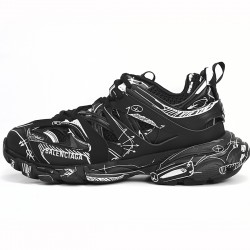 Balenciaga Track Sneaker Black Multicolor