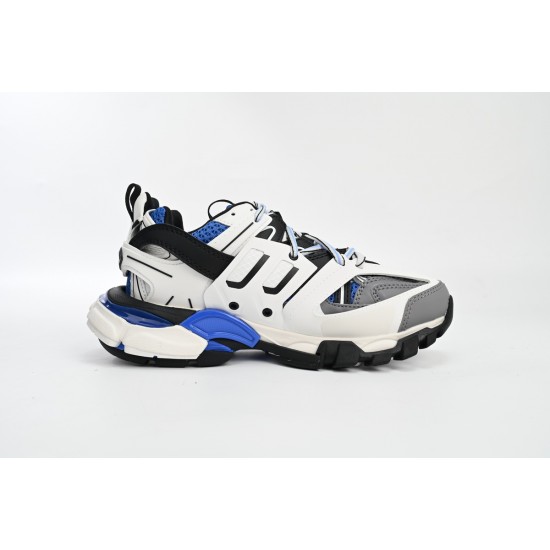 Balenciaga Track Sneaker White Dark Grey Blue