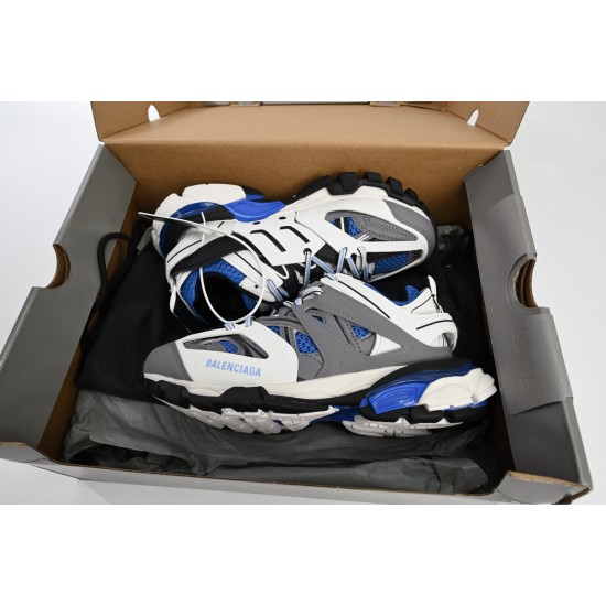 Balenciaga Track Sneaker White Dark Grey Blue