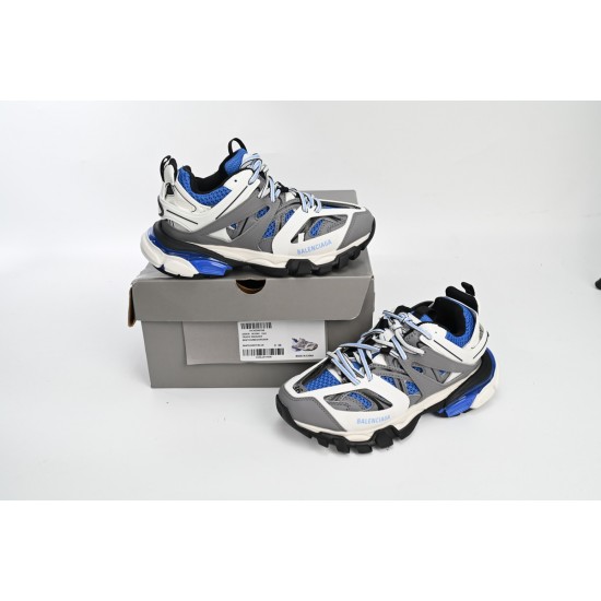 Balenciaga Track Sneaker White Dark Grey Blue