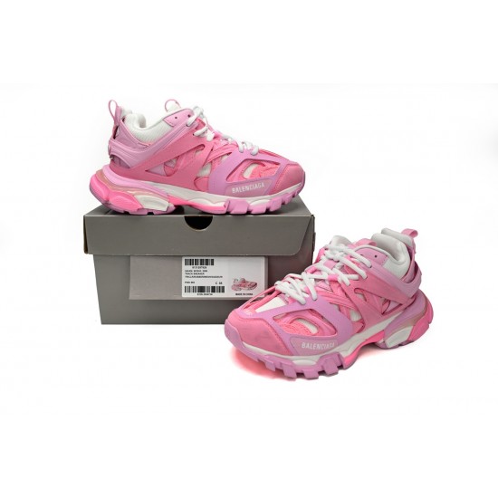 Balenciaga Track Sneaker Pink White