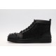 Christian Louboutin Sneakeres Spike Black Gold