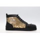 Christian Louboutin Sneakeres Spike Black Gold