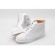 Christian Louboutin Sneakeres White Studded