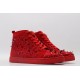 Christian Louboutin Sneakeres Spike Red Studded