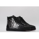 Christian Louboutin Sneakeres Spike Black Zebra