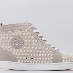 Christian Louboutin Sneakeres Spike Beige