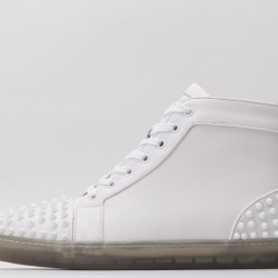 Christian Louboutin Sneakeres Spike White Red