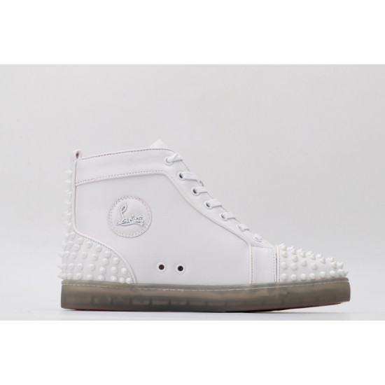 Christian Louboutin Sneakeres Spike White Red