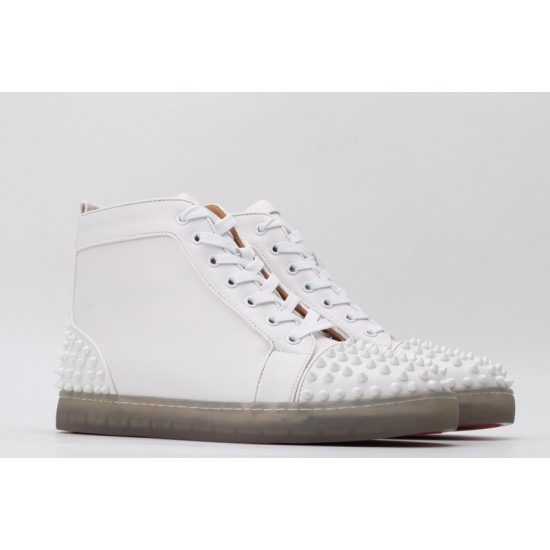 Christian Louboutin Sneakeres Spike White Red