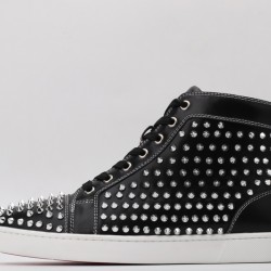 Christian Louboutin Sneakeres Black Silver Spike