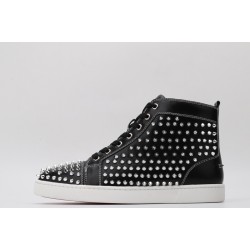 Christian Louboutin Sneakeres Black Silver Spike