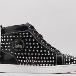 Christian Louboutin Sneakeres Black Silver Spike