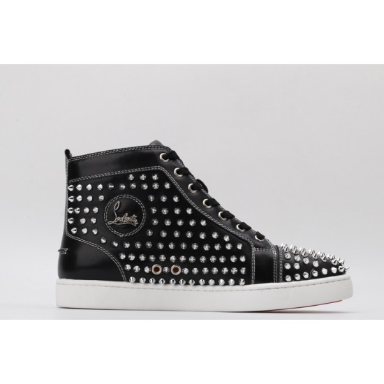 Christian Louboutin Sneakeres Black Silver Spike