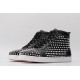 Christian Louboutin Sneakeres Black Silver Spike