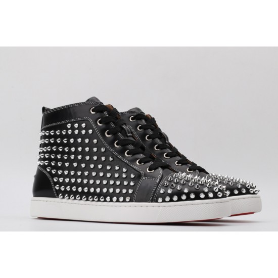 Christian Louboutin Sneakeres Black Silver Spike