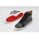 Christian Louboutin Sneakeres Black Silver Spike