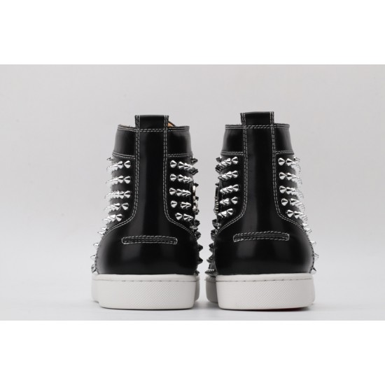 Christian Louboutin Sneakeres Black Silver Spike