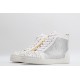 Christian Louboutin Sneakeres Spike Silver Gold