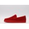 Christian Louboutin Spike Roller Boat Sneaker Red