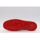 Christian Louboutin Spike Roller Boat Sneaker Red