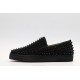 Christian Louboutin Spike Roller Boat Sneaker Black