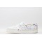 Christian Louboutin Spike Roller Boat Sneaker White Pink Snakeskin