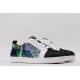 Christian Louboutin Spike Roller Boat Sneaker Multicolor