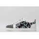 Christian Louboutin Spike Roller Boat Sneaker White Black UNC