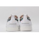 Christian Louboutin Spike Roller Boat Sneaker White Black UNC