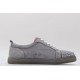 Christian Louboutin Spike Roller Boat Sneaker Smoke