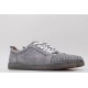 Christian Louboutin Spike Roller Boat Sneaker Smoke